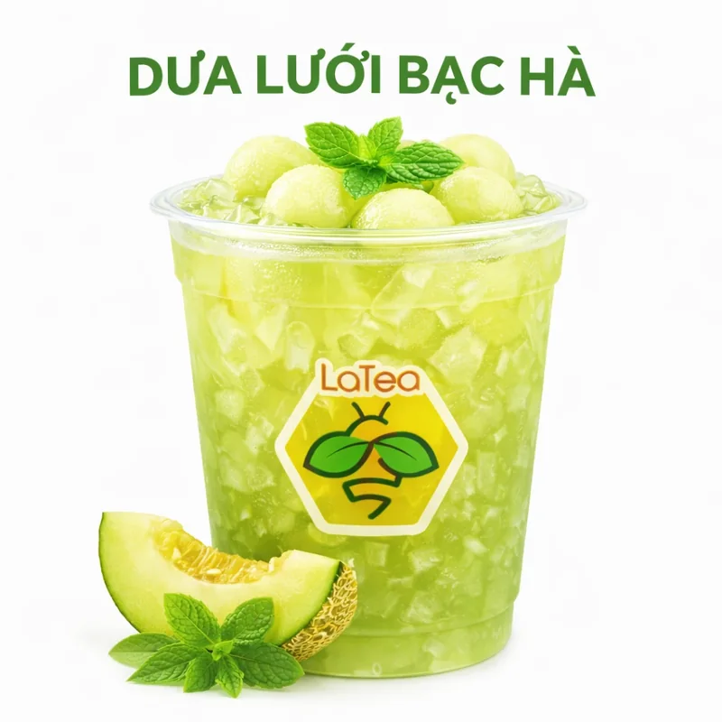 Trà dưa lưới bạc hà