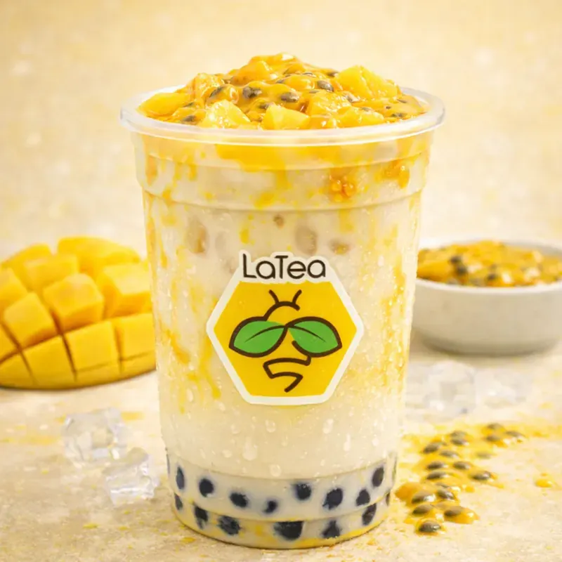 Trà sữa sốt xoài